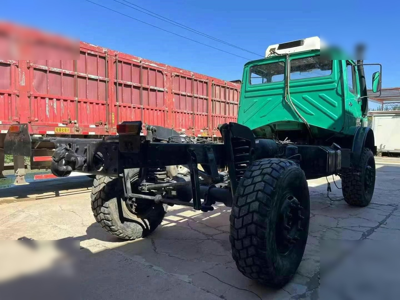 1995 MERCEDES-BENZ UNIMOG 2150 - Šasija kravas automašīna: foto 4 1995 MERCEDES-BENZ UNIMOG 2150 - Šasija kravas automašīna: foto 4