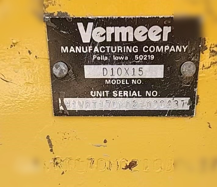 2002 VERMEER NAVIGATOR D10X15 - Horizontālās urbšanas mašīna: foto 4 2002 VERMEER NAVIGATOR D10X15 - Horizontālās urbšanas mašīna: foto 4