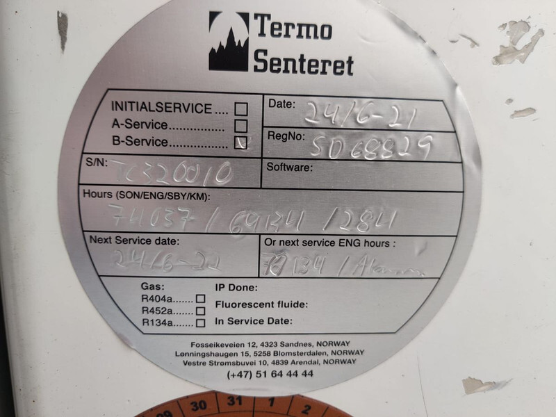 Maināmā virsbūve - refrižerators BussBygg COOLER BOX FOR SCANIA TRUCK CARRIER SUPRA 850 NORDIC: foto 13