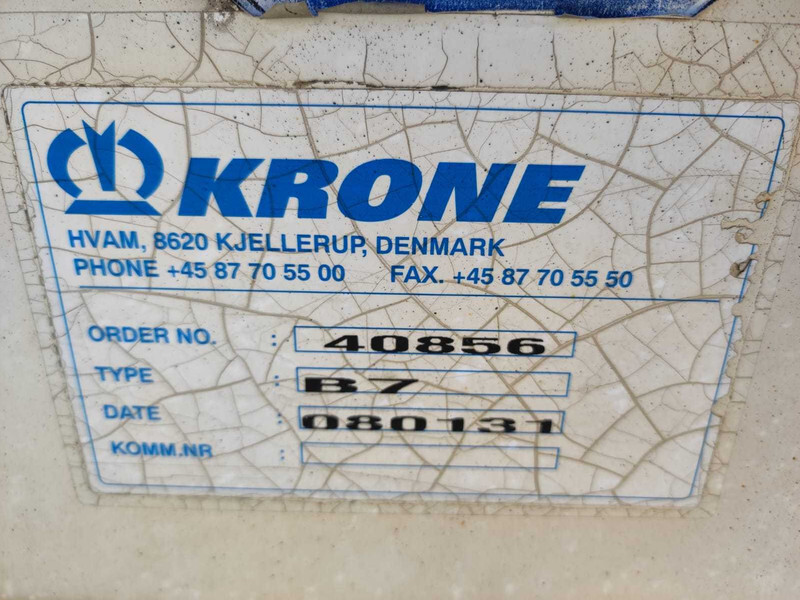 Krone B7 BOX FOR TRUCK 7600x2600x3300 MM / FURGOON - Maināmā virsbūve - furgons: foto 3 Krone B7 BOX FOR TRUCK 7600x2600x3300 MM / FURGOON - Maināmā virsbūve - furgons: foto 3