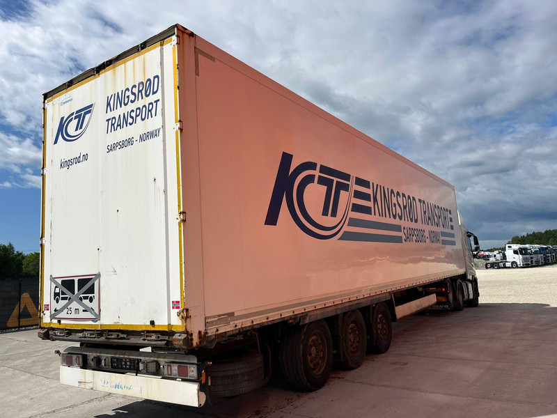 Krone SD SKAP BOX L=13629 mm - Puspiekabe slēgtā virsbūve: foto 4 Krone SD SKAP BOX L=13629 mm - Puspiekabe slēgtā virsbūve: foto 4