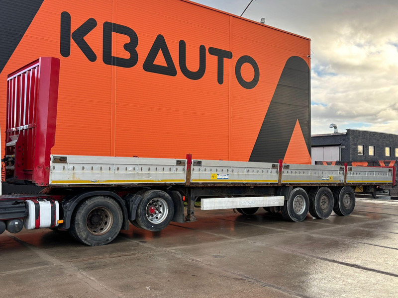 Krone SDP 27 PLATFORM L=13663 mm / SAF AXLES - Bortu puspiekabe/ Platforma: foto 1 Krone SDP 27 PLATFORM L=13663 mm / SAF AXLES - Bortu puspiekabe/ Platforma: foto 1