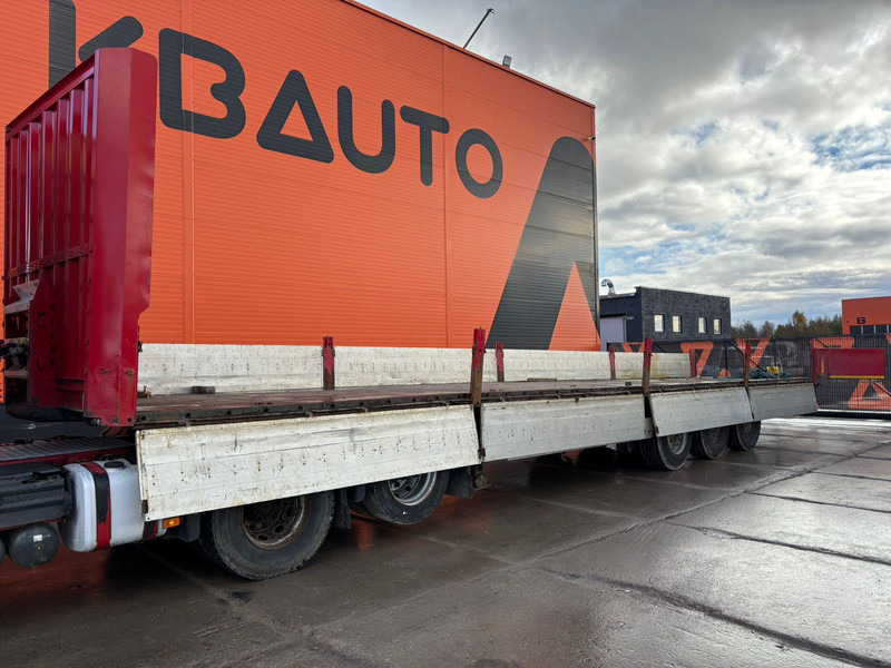 Krone SDP 27 PLATFORM L=13663 mm / SAF AXLES - Bortu puspiekabe/ Platforma: foto 2 Krone SDP 27 PLATFORM L=13663 mm / SAF AXLES - Bortu puspiekabe/ Platforma: foto 2