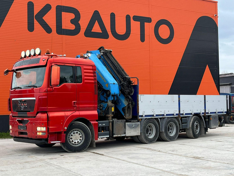 MAN TGX 35.480 8x4*4 PK 65002 + JIB / PLATFORM L=6800 mm - Bortu kravas automašīna/ Platforma, Kravas auto ar manipulatoru: foto 2 MAN TGX 35.480 8x4*4 PK 65002 + JIB / PLATFORM L=6800 mm - Bortu kravas automašīna/ Platforma, Kravas auto ar manipulatoru: foto 2