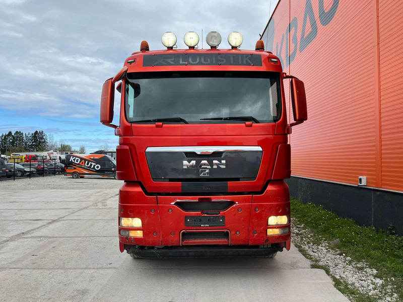MAN TGX 35.480 8x4*4 PK 65002 + JIB / PLATFORM L=6800 mm - Bortu kravas automašīna/ Platforma, Kravas auto ar manipulatoru: foto 3 MAN TGX 35.480 8x4*4 PK 65002 + JIB / PLATFORM L=6800 mm - Bortu kravas automašīna/ Platforma, Kravas auto ar manipulatoru: foto 3