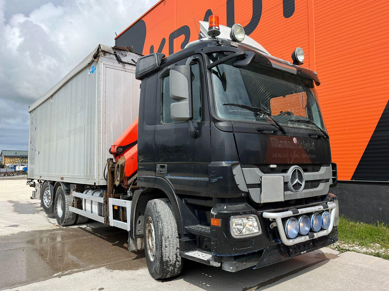 Mercedes-Benz Actros 2536 6x2*4 PK18002 / BOX L=6965 mm - Bortu kravas automašīna/ Platforma, Kravas auto ar manipulatoru: foto 3 Mercedes-Benz Actros 2536 6x2*4 PK18002 / BOX L=6965 mm - Bortu kravas automašīna/ Platforma, Kravas auto ar manipulatoru: foto 3