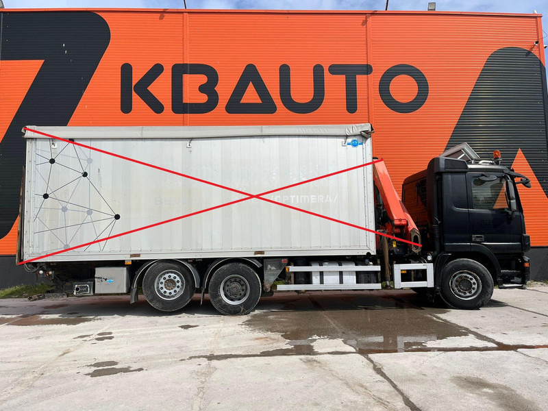 Mercedes-Benz Actros 2536 6x2*4 PK18002 / BOX L=6965 mm - Šasija kravas automašīna, Kravas auto ar manipulatoru: foto 4 Mercedes-Benz Actros 2536 6x2*4 PK18002 / BOX L=6965 mm - Šasija kravas automašīna, Kravas auto ar manipulatoru: foto 4