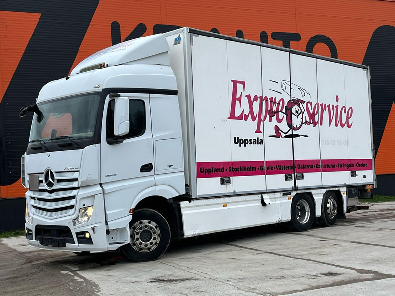 Mercedes-Benz Actros 2545 6x2*4 BOX L=7445 mm - Kravas automašīna ar slēgto virsbūvi: foto 1 Mercedes-Benz Actros 2545 6x2*4 BOX L=7445 mm - Kravas automašīna ar slēgto virsbūvi: foto 1