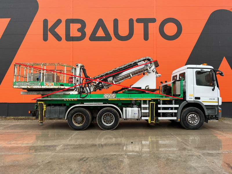 Mercedes-Benz Actros 2636 6x4 FOR SALE AS CHASSIS / ONLY 28159 km / V6 ENGINE / FULL STEEL - Šasija kravas automašīna: foto 4 Mercedes-Benz Actros 2636 6x4 FOR SALE AS CHASSIS / ONLY 28159 km / V6 ENGINE / FULL STEEL - Šasija kravas automašīna: foto 4