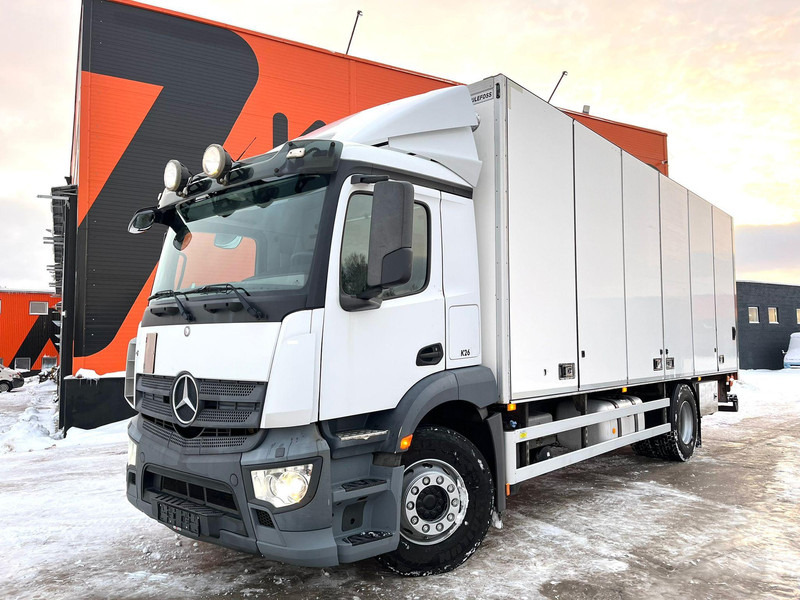 Mercedes-Benz Antos 1830 4x2 EURO 6 ! / BOX L=7593 mm - Kravas automašīna ar slēgto virsbūvi: foto 2 Mercedes-Benz Antos 1830 4x2 EURO 6 ! / BOX L=7593 mm - Kravas automašīna ar slēgto virsbūvi: foto 2