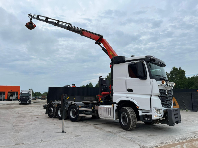 Mercedes-Benz Arocs 3242 8x4 PK22002 / RETARDER / SNOW PLOW EQUIPMENT / GRAPPLE - Pacēlājs ar āķi, Kravas auto ar manipulatoru: foto 5 Mercedes-Benz Arocs 3242 8x4 PK22002 / RETARDER / SNOW PLOW EQUIPMENT / GRAPPLE - Pacēlājs ar āķi, Kravas auto ar manipulatoru: foto 5