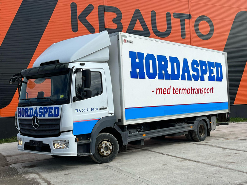 Mercedes-Benz Atego 1018 4x2 BOX L=6477 mm - Kravas automašīna ar slēgto virsbūvi: foto 1 Mercedes-Benz Atego 1018 4x2 BOX L=6477 mm - Kravas automašīna ar slēgto virsbūvi: foto 1