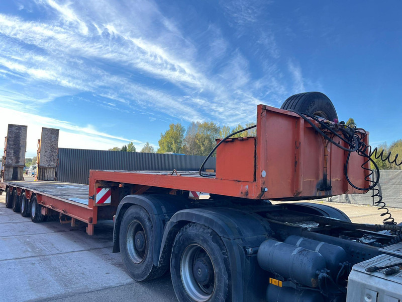 Müller-Mitteltal TS4 HYDRAULIC RAMPS / STEEL SUSPENSION / DRUM BRAKES / PLATFORM L=10790 mm - Puspiekabe zema profila platforma: foto 2 Müller-Mitteltal TS4 HYDRAULIC RAMPS / STEEL SUSPENSION / DRUM BRAKES / PLATFORM L=10790 mm - Puspiekabe zema profila platforma: foto 2