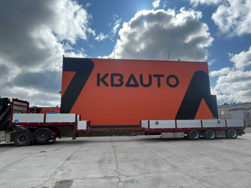 NOR SLEP SE 42 P PLATFORM L=9268 - 13681 mm - Puspiekabe zema profila platforma: foto 1 NOR SLEP SE 42 P PLATFORM L=9268 - 13681 mm - Puspiekabe zema profila platforma: foto 1