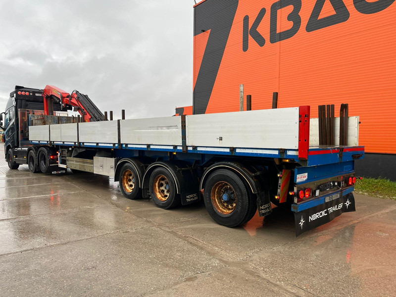 Nordic TRAILER S345 PALFINGER PK23002 / PLATFORM L=12324 mm - Bortu puspiekabe/ Platforma: foto 5 Nordic TRAILER S345 PALFINGER PK23002 / PLATFORM L=12324 mm - Bortu puspiekabe/ Platforma: foto 5
