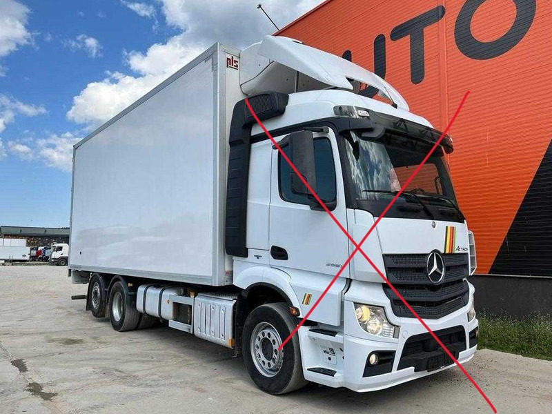Maināmā virsbūve - furgons PLS CARGO BOX FOR MERCEDES TRUCK 7300x2500x3300 MM: foto 10