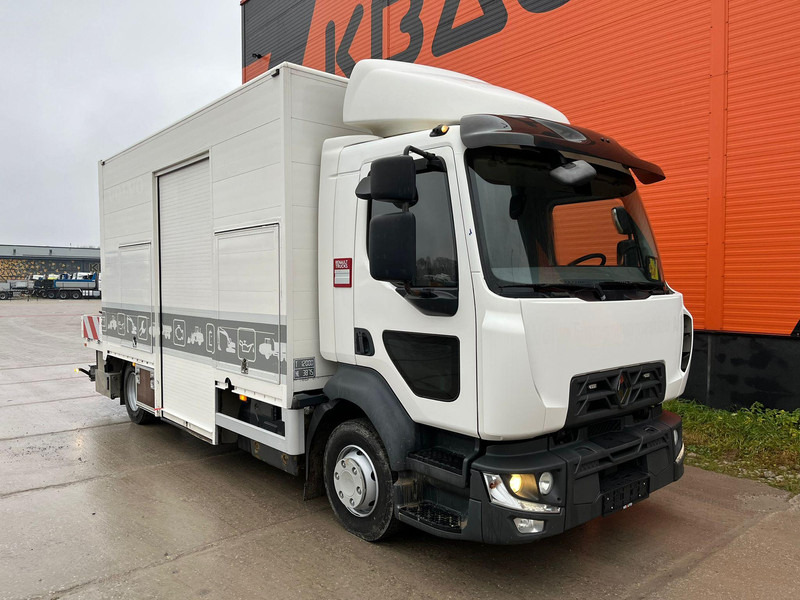 Renault D12 4x2 WORKSHOP ON WHEELS / FASSI M30A.13 / BOX L=4459 mm - Bortu kravas automašīna/ Platforma, Kravas auto ar manipulatoru: foto 3 Renault D12 4x2 WORKSHOP ON WHEELS / FASSI M30A.13 / BOX L=4459 mm - Bortu kravas automašīna/ Platforma, Kravas auto ar manipulatoru: foto 3