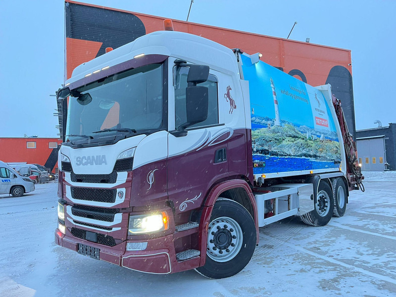 Scania G 370 6x2/4 NTM KGH-HB 21 m3 - Atkritumu vedējs: foto 2 Scania G 370 6x2/4 NTM KGH-HB 21 m3 - Atkritumu vedējs: foto 2