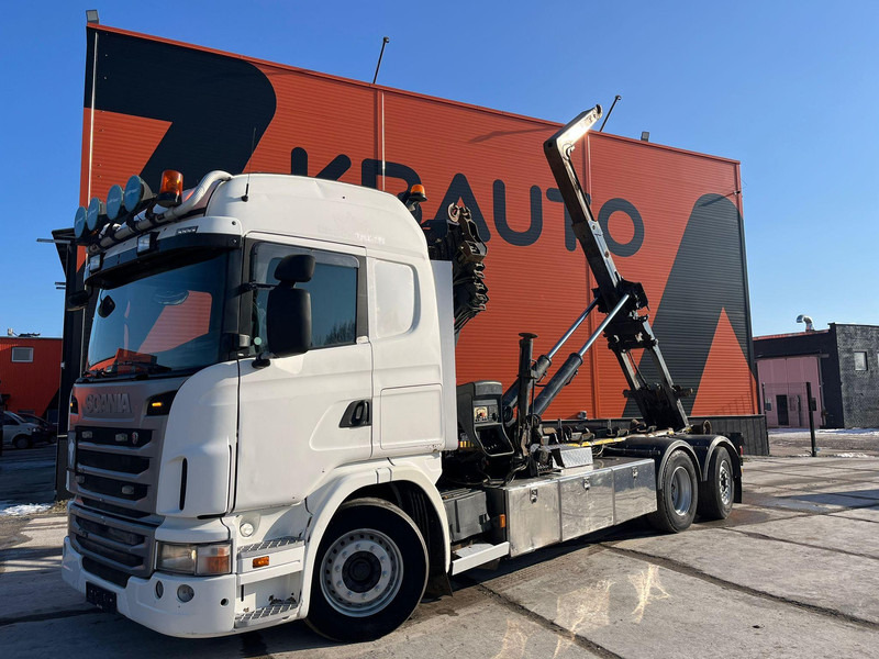 Scania G 420 6x2*4 Hiab 211 EP-5 HIPRO YEAR 2014 / Hiab XR 20T SL51 - Pacēlājs ar āķi, Kravas auto ar manipulatoru: foto 2 Scania G 420 6x2*4 Hiab 211 EP-5 HIPRO YEAR 2014 / Hiab XR 20T SL51 - Pacēlājs ar āķi, Kravas auto ar manipulatoru: foto 2