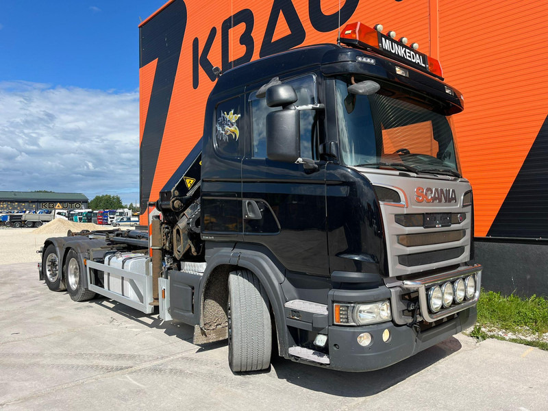 Scania G 440 6x2*4 PK22002 + JIB / PALFINGER 20 ton / L=5000 mm - Pacēlājs ar āķi, Kravas auto ar manipulatoru: foto 4 Scania G 440 6x2*4 PK22002 + JIB / PALFINGER 20 ton / L=5000 mm - Pacēlājs ar āķi, Kravas auto ar manipulatoru: foto 4