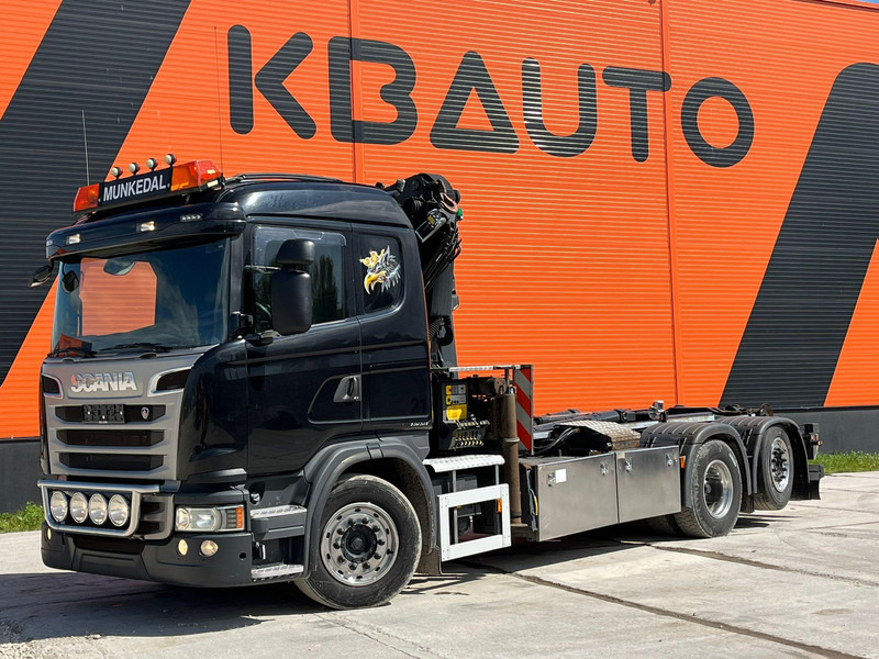 Scania G 440 6x2*4 PK22002 + JIB / PALFINGER 20 ton / L=5000 mm - Pacēlājs ar āķi, Kravas auto ar manipulatoru: foto 2 Scania G 440 6x2*4 PK22002 + JIB / PALFINGER 20 ton / L=5000 mm - Pacēlājs ar āķi, Kravas auto ar manipulatoru: foto 2