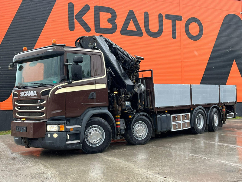 Scania G 450 8x2*6 HIAB 622E-8 + JIB / PLATFORM L=6715 mm - Bortu kravas automašīna/ Platforma, Kravas auto ar manipulatoru: foto 2 Scania G 450 8x2*6 HIAB 622E-8 + JIB / PLATFORM L=6715 mm - Bortu kravas automašīna/ Platforma, Kravas auto ar manipulatoru: foto 2