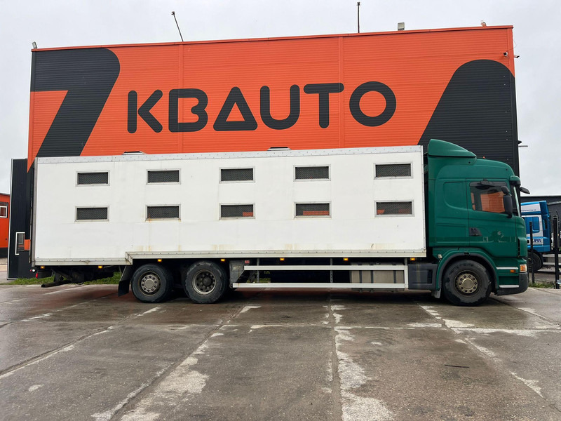 Scania G 480 6x2*4 BOX L=9212 mm / COOLANT LEAKAGE ON 3 RD CYLINDER - Kravas automašīna dzīvnieku pārvadāšanai: foto 5 Scania G 480 6x2*4 BOX L=9212 mm / COOLANT LEAKAGE ON 3 RD CYLINDER - Kravas automašīna dzīvnieku pārvadāšanai: foto 5