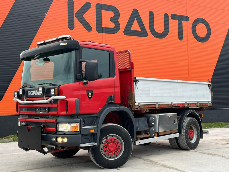 Scania P 340 4x4 FULL STEEL / BOX L=4406 mm - Kravas automašīna pašizgāzējs: foto 1 Scania P 340 4x4 FULL STEEL / BOX L=4406 mm - Kravas automašīna pašizgāzējs: foto 1