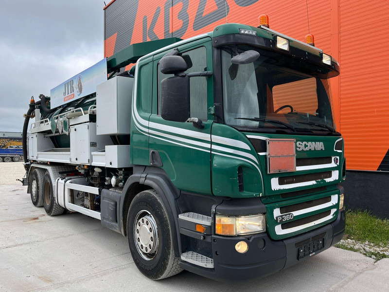 Scania P 360 6x2*4 Larsen A/S TANK 10000 l / VACUUM Vacustar W1300R / PRESSURE Uraca F716 - Asenizācijas mašīna: foto 3 Scania P 360 6x2*4 Larsen A/S TANK 10000 l / VACUUM Vacustar W1300R / PRESSURE Uraca F716 - Asenizācijas mašīna: foto 3