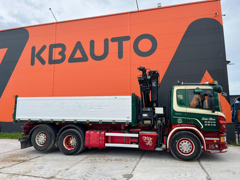 Scania P 410 6x2*4 HIAB 211EP-5 / BOX L=5386 mm - Kravas automašīna pašizgāzējs, Kravas auto ar manipulatoru: foto 5 Scania P 410 6x2*4 HIAB 211EP-5 / BOX L=5386 mm - Kravas automašīna pašizgāzējs, Kravas auto ar manipulatoru: foto 5