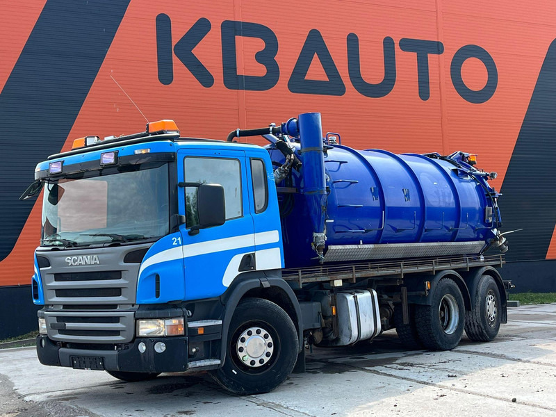 Scania P 420 6x2*4 ADR TANK INTERCONSULT 14230 l / VACUUM Pagani MEC 8000 year 2017 - Asenizācijas mašīna: foto 1 Scania P 420 6x2*4 ADR TANK INTERCONSULT 14230 l / VACUUM Pagani MEC 8000 year 2017 - Asenizācijas mašīna: foto 1