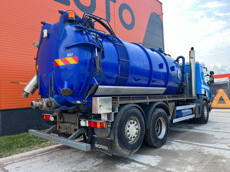 Scania P 420 6x2*4 ADR TANK INTERCONSULT 14230 l / VACUUM Pagani MEC 8000 year 2017 - Asenizācijas mašīna: foto 5 Scania P 420 6x2*4 ADR TANK INTERCONSULT 14230 l / VACUUM Pagani MEC 8000 year 2017 - Asenizācijas mašīna: foto 5