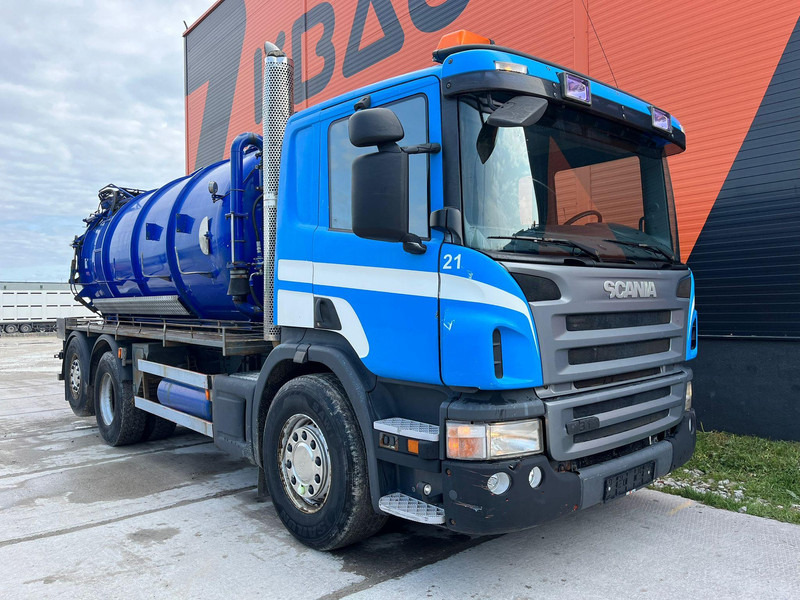Scania P 420 6x2*4 ADR TANK INTERCONSULT 14230 l / VACUUM Pagani MEC 8000 year 2017 - Asenizācijas mašīna: foto 3 Scania P 420 6x2*4 ADR TANK INTERCONSULT 14230 l / VACUUM Pagani MEC 8000 year 2017 - Asenizācijas mašīna: foto 3