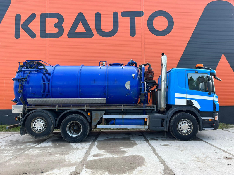 Scania P 420 6x2*4 ADR TANK INTERCONSULT 14230 l / VACUUM Pagani MEC 8000 year 2017 - Asenizācijas mašīna: foto 4 Scania P 420 6x2*4 ADR TANK INTERCONSULT 14230 l / VACUUM Pagani MEC 8000 year 2017 - Asenizācijas mašīna: foto 4