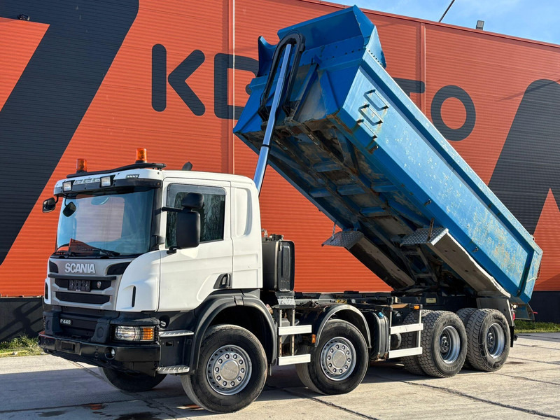 Scania P 440 8x4 RETARDER / FULL STEEL / BOX L=5850 mm - Kravas automašīna pašizgāzējs: foto 2 Scania P 440 8x4 RETARDER / FULL STEEL / BOX L=5850 mm - Kravas automašīna pašizgāzējs: foto 2