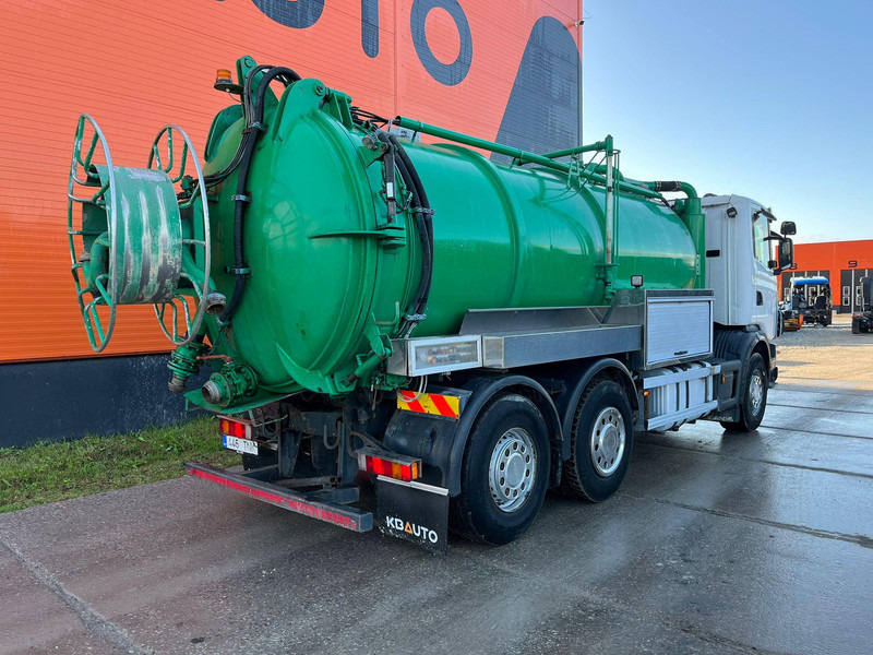 Scania R 124 6x2*4 TANK 1500 I + 13000 l / VACUUM Moro PM200 year 2015 / PRESSURE Pratissoli 500 bar / 200 l/min - Asenizācijas mašīna: foto 4 Scania R 124 6x2*4 TANK 1500 I + 13000 l / VACUUM Moro PM200 year 2015 / PRESSURE Pratissoli 500 bar / 200 l/min - Asenizācijas mašīna: foto 4