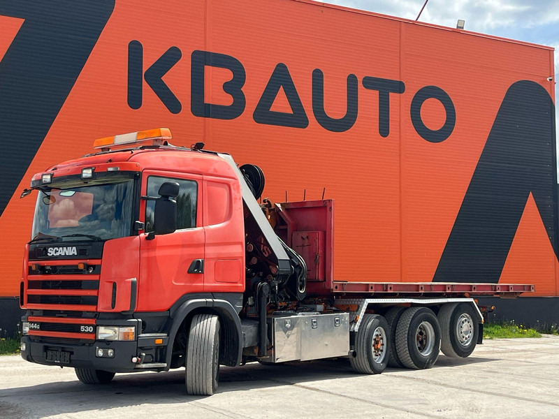 Scania R 144 8x2/4 HIAB 211EP-5 YEAR 2008 / HOOK LIFT L=5400 mm - Pacēlājs ar āķi, Kravas auto ar manipulatoru: foto 2 Scania R 144 8x2/4 HIAB 211EP-5 YEAR 2008 / HOOK LIFT L=5400 mm - Pacēlājs ar āķi, Kravas auto ar manipulatoru: foto 2