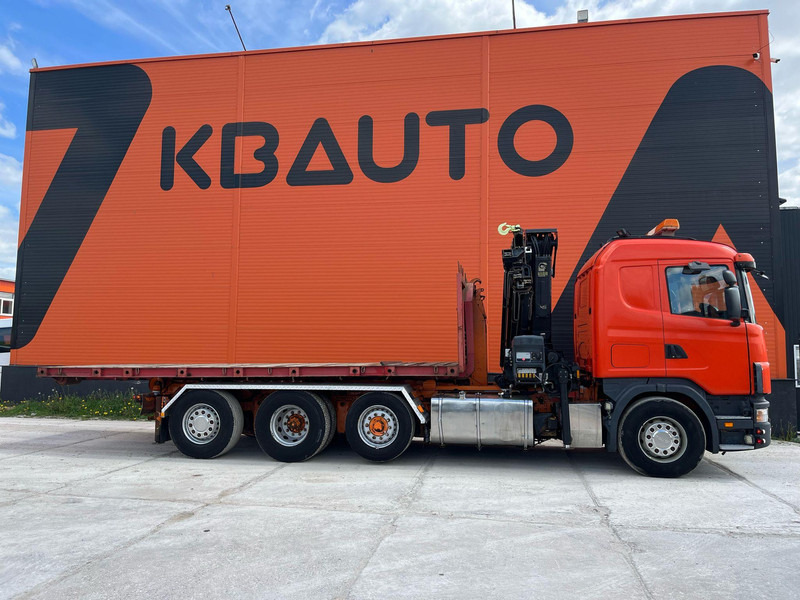 Scania R 144 8x2/4 HIAB 211EP-5 YEAR 2008 / HOOK LIFT L=5400 mm - Pacēlājs ar āķi, Kravas auto ar manipulatoru: foto 5 Scania R 144 8x2/4 HIAB 211EP-5 YEAR 2008 / HOOK LIFT L=5400 mm - Pacēlājs ar āķi, Kravas auto ar manipulatoru: foto 5