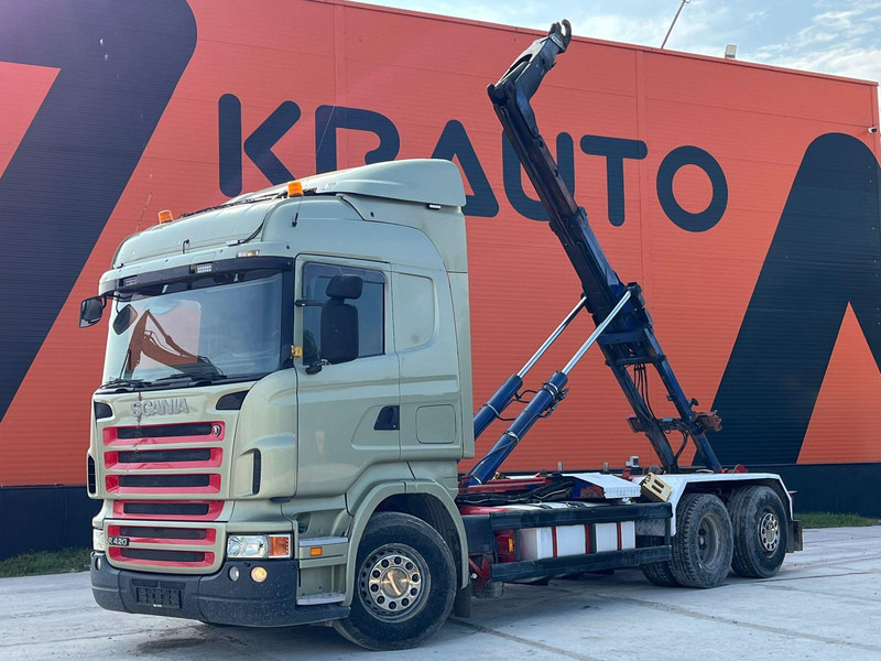 Scania R 420 6x2 PALFINGER T 20 ton / L=5450 mm / RETARDER - Pacēlājs ar āķi: foto 2 Scania R 420 6x2 PALFINGER T 20 ton / L=5450 mm / RETARDER - Pacēlājs ar āķi: foto 2