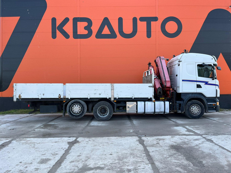 Scania R 440 6x2*4 FASSI F260XP / PLATFORM L=6760 mm - Bortu kravas automašīna/ Platforma, Kravas auto ar manipulatoru: foto 5 Scania R 440 6x2*4 FASSI F260XP / PLATFORM L=6760 mm - Bortu kravas automašīna/ Platforma, Kravas auto ar manipulatoru: foto 5