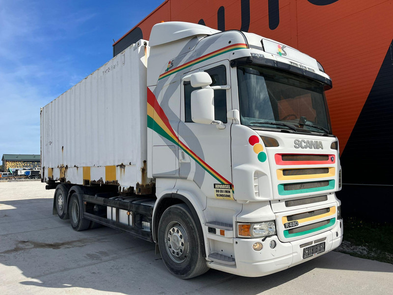 Scania R 480 6x2*4 RETARDER / BOX L=7468 mm - Kravas automašīna ar slēgto virsbūvi: foto 2 Scania R 480 6x2*4 RETARDER / BOX L=7468 mm - Kravas automašīna ar slēgto virsbūvi: foto 2
