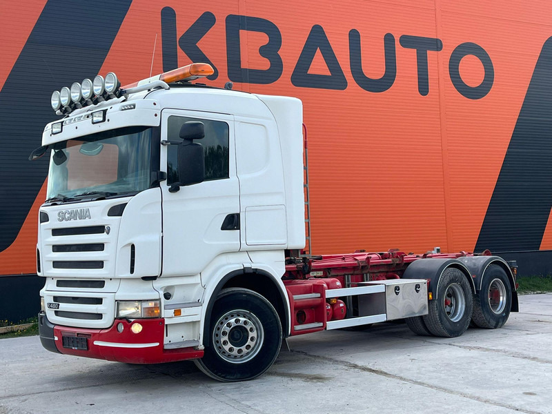 Scania R 480 6x2 HIAB 20 ton / L=5200 mm - Pacēlājs ar āķi: foto 1 Scania R 480 6x2 HIAB 20 ton / L=5200 mm - Pacēlājs ar āķi: foto 1