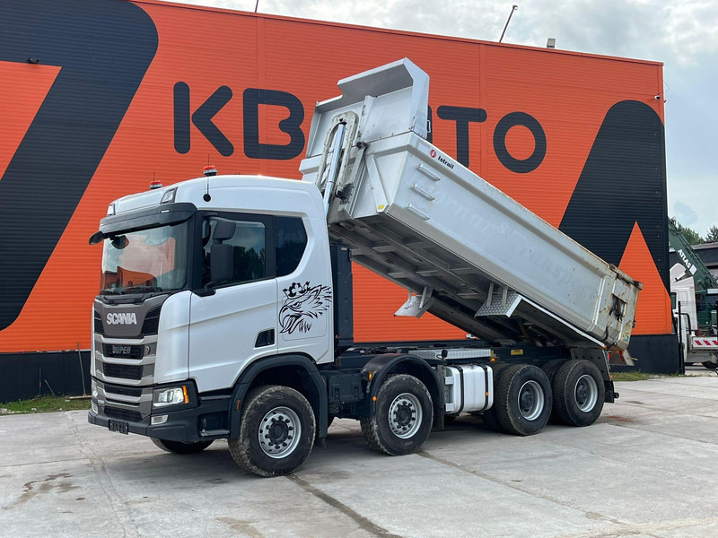 Scania R 500 8x4 REATARDER / FULL STEEL / BOX L=5598 mm - Kravas automašīna pašizgāzējs: foto 2 Scania R 500 8x4 REATARDER / FULL STEEL / BOX L=5598 mm - Kravas automašīna pašizgāzējs: foto 2