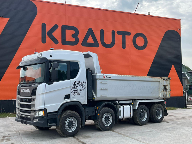 Scania R 500 8x4 REATARDER / FULL STEEL / BOX L=5598 mm - Kravas automašīna pašizgāzējs: foto 1 Scania R 500 8x4 REATARDER / FULL STEEL / BOX L=5598 mm - Kravas automašīna pašizgāzējs: foto 1