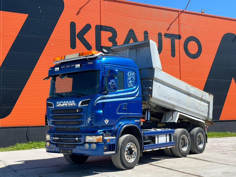 Scania R 560 6x4 RETARDER / FULL STEEL / BIG AXLES / BOX L=4563 mm - Kravas automašīna pašizgāzējs: foto 2 Scania R 560 6x4 RETARDER / FULL STEEL / BIG AXLES / BOX L=4563 mm - Kravas automašīna pašizgāzējs: foto 2