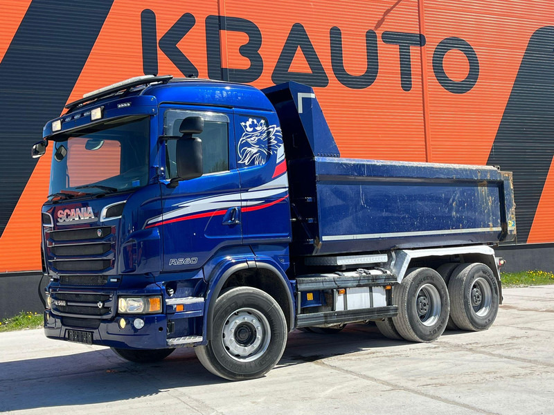 Scania R 560 6x4 RETARDER / FULL STEEL / BOX L=4595 mm - Kravas automašīna pašizgāzējs: foto 1 Scania R 560 6x4 RETARDER / FULL STEEL / BOX L=4595 mm - Kravas automašīna pašizgāzējs: foto 1