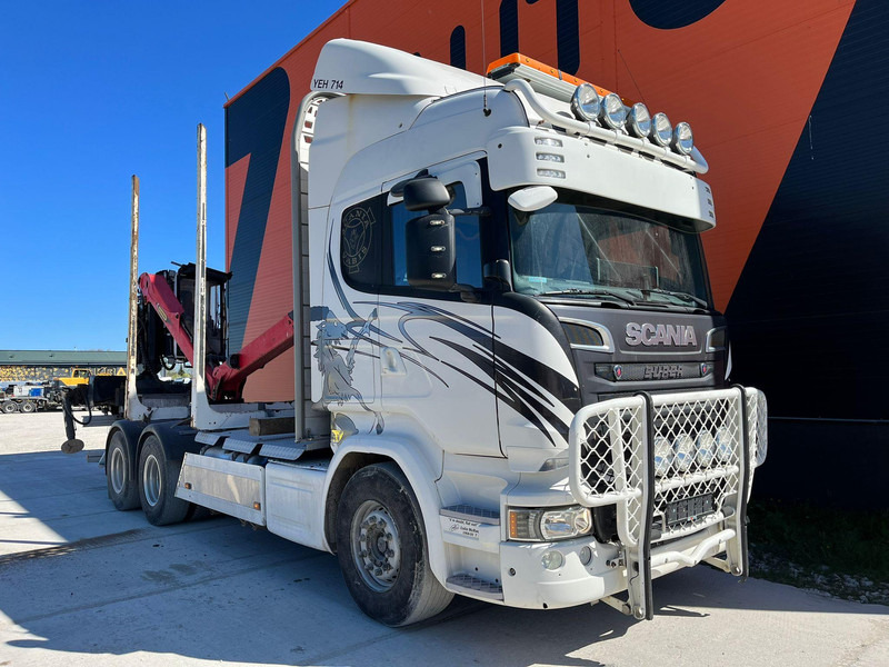 Scania R 580 6x4 EPSILON M12L97 / RETARDER - Kokvedējs, Kravas auto ar manipulatoru: foto 4 Scania R 580 6x4 EPSILON M12L97 / RETARDER - Kokvedējs, Kravas auto ar manipulatoru: foto 4