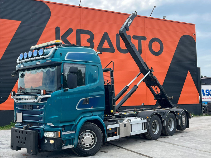 Scania R 580 8x4*4 JOAB L 24 ton / L=5750 mm - Pacēlājs ar āķi: foto 2 Scania R 580 8x4*4 JOAB L 24 ton / L=5750 mm - Pacēlājs ar āķi: foto 2