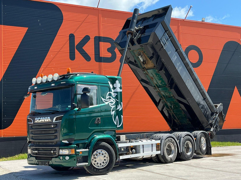 Scania R 580 8x4*4 RETARDER / BOX L=6092 mm - Kravas automašīna pašizgāzējs: foto 2 Scania R 580 8x4*4 RETARDER / BOX L=6092 mm - Kravas automašīna pašizgāzējs: foto 2