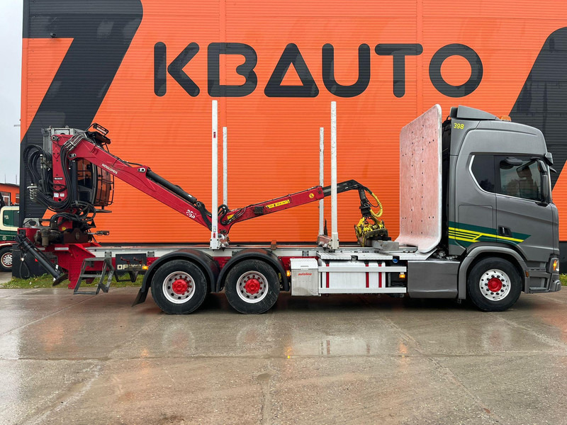 Scania R 650 6x4 RETARDER - Kokvedējs, Kravas auto ar manipulatoru: foto 5 Scania R 650 6x4 RETARDER - Kokvedējs, Kravas auto ar manipulatoru: foto 5